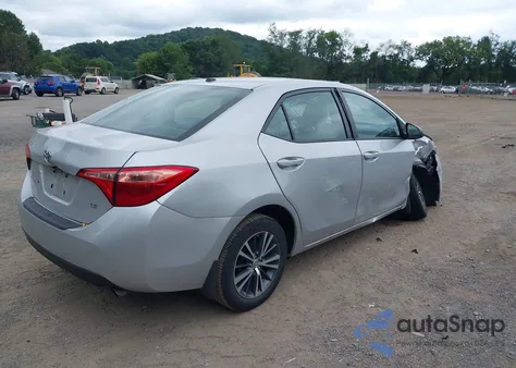 2018 Toyota Corolla Le from USA, damaged, VIN 2T1BURHE4JC058802